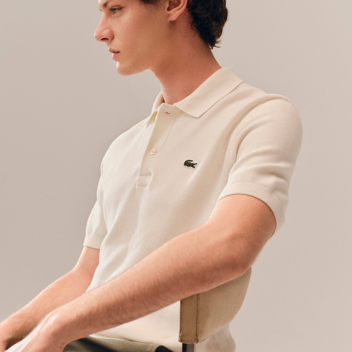 Polo De Punto De Corte Clásico