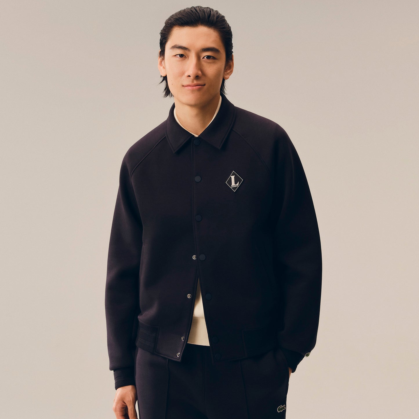 Chaqueta De Chándal Con Insignia Retro De Fabricación Francesa