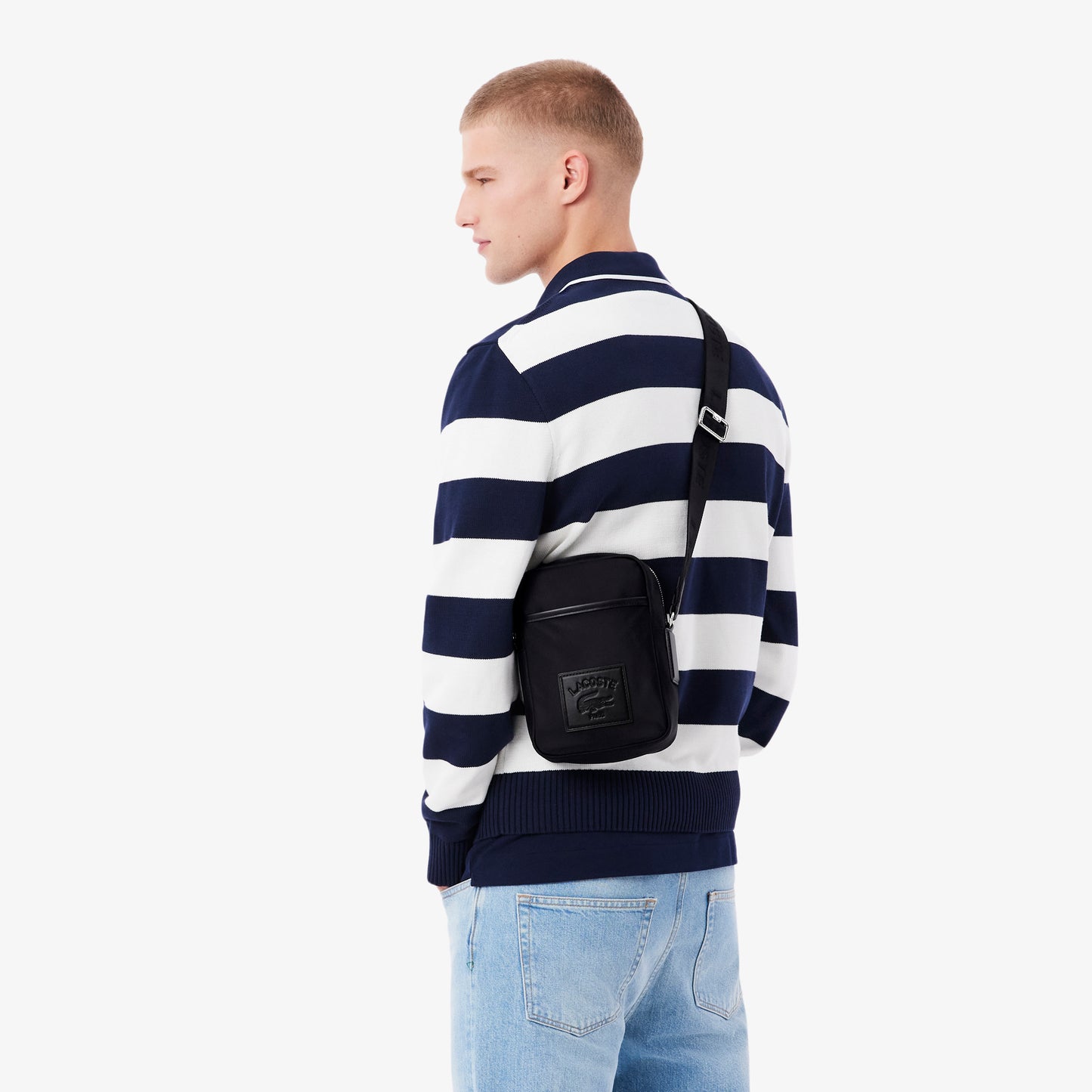 Bandolera Vertical Clásica Lacoste