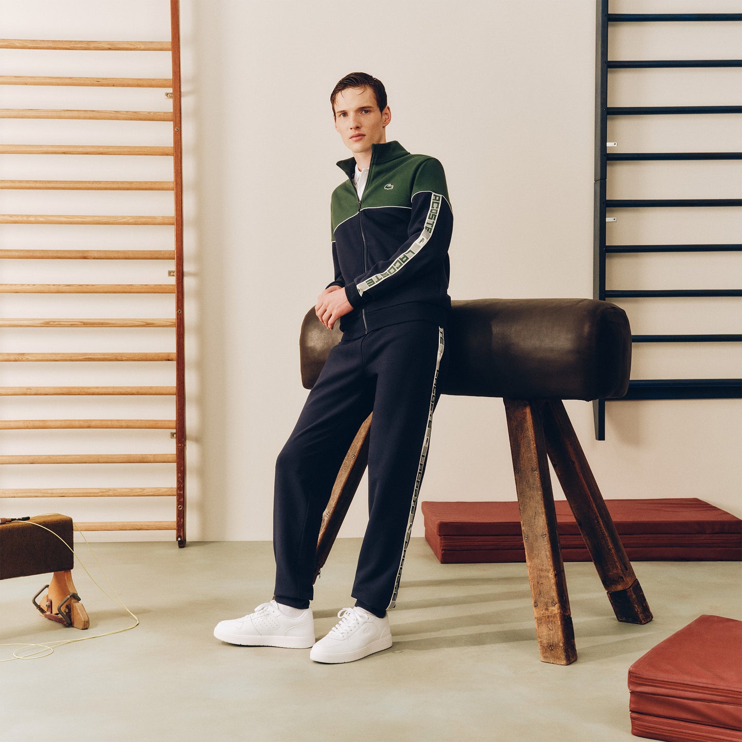 Zapatillas Court Ace De Cuero Para Hombre