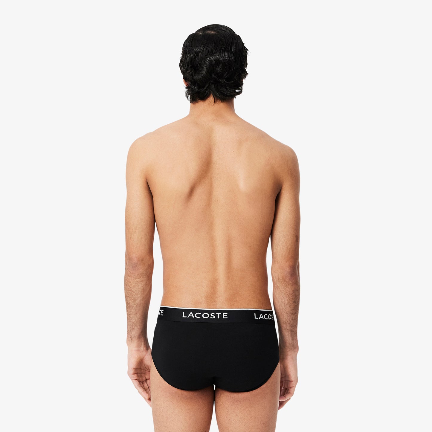 Pack De 3 Slips De Algodón Liso Con Logotipo