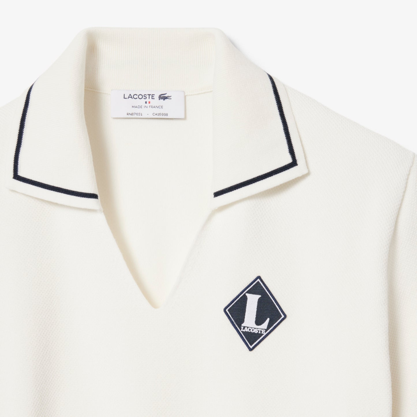 Polo De Algodón De Fabricación Francesa