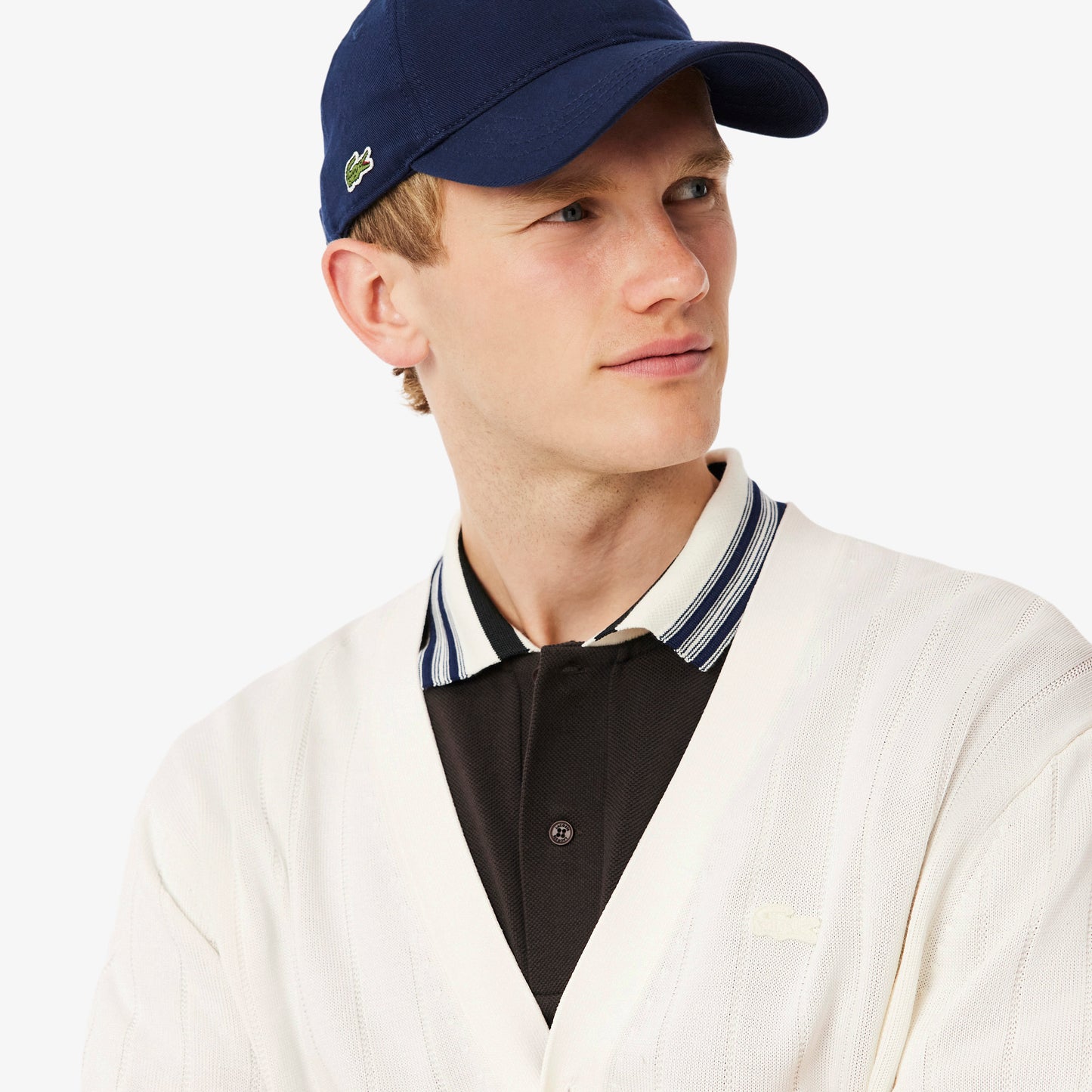 Chaqueta De Punto De Canalé Con Caída