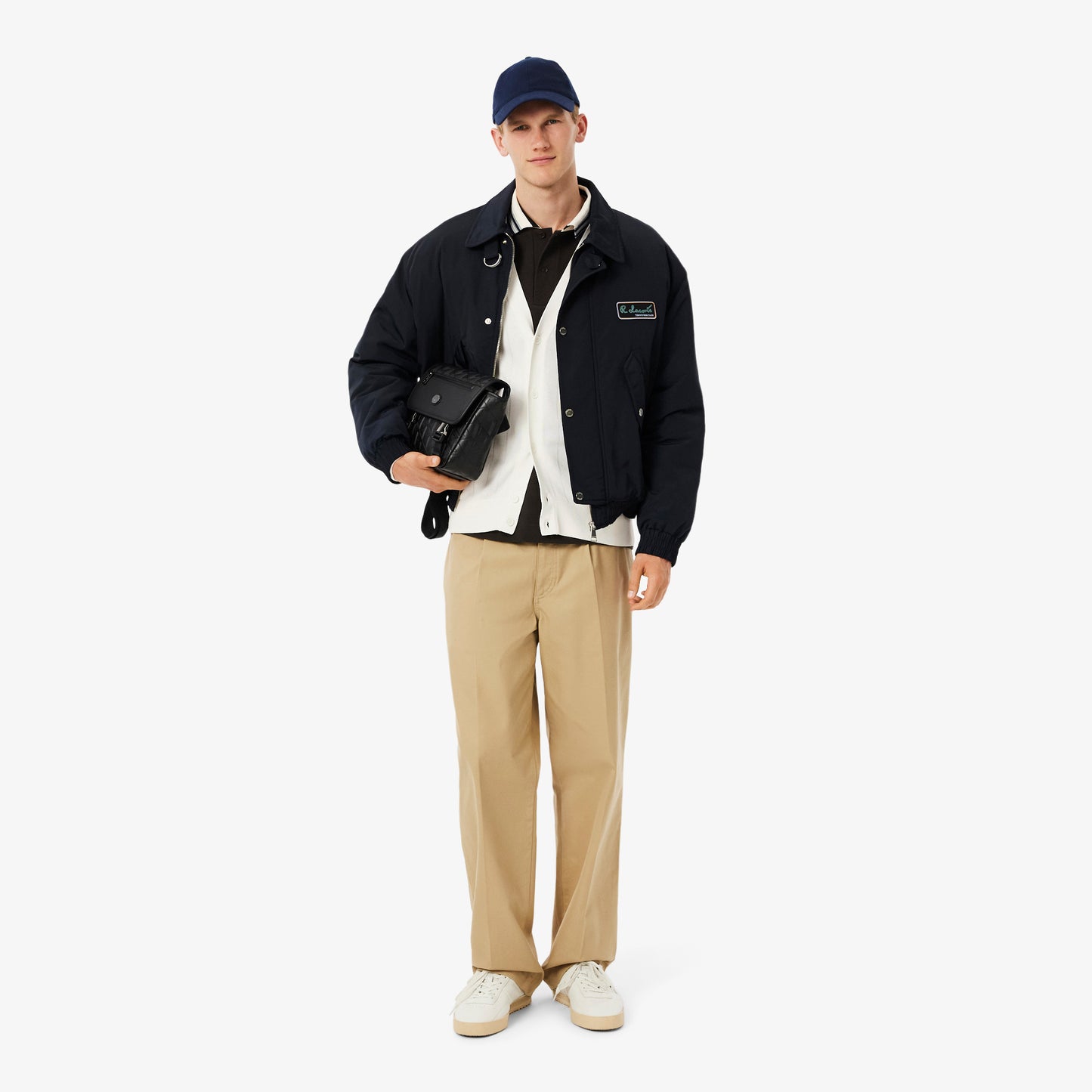 Chaqueta De Punto De Canalé Con Caída