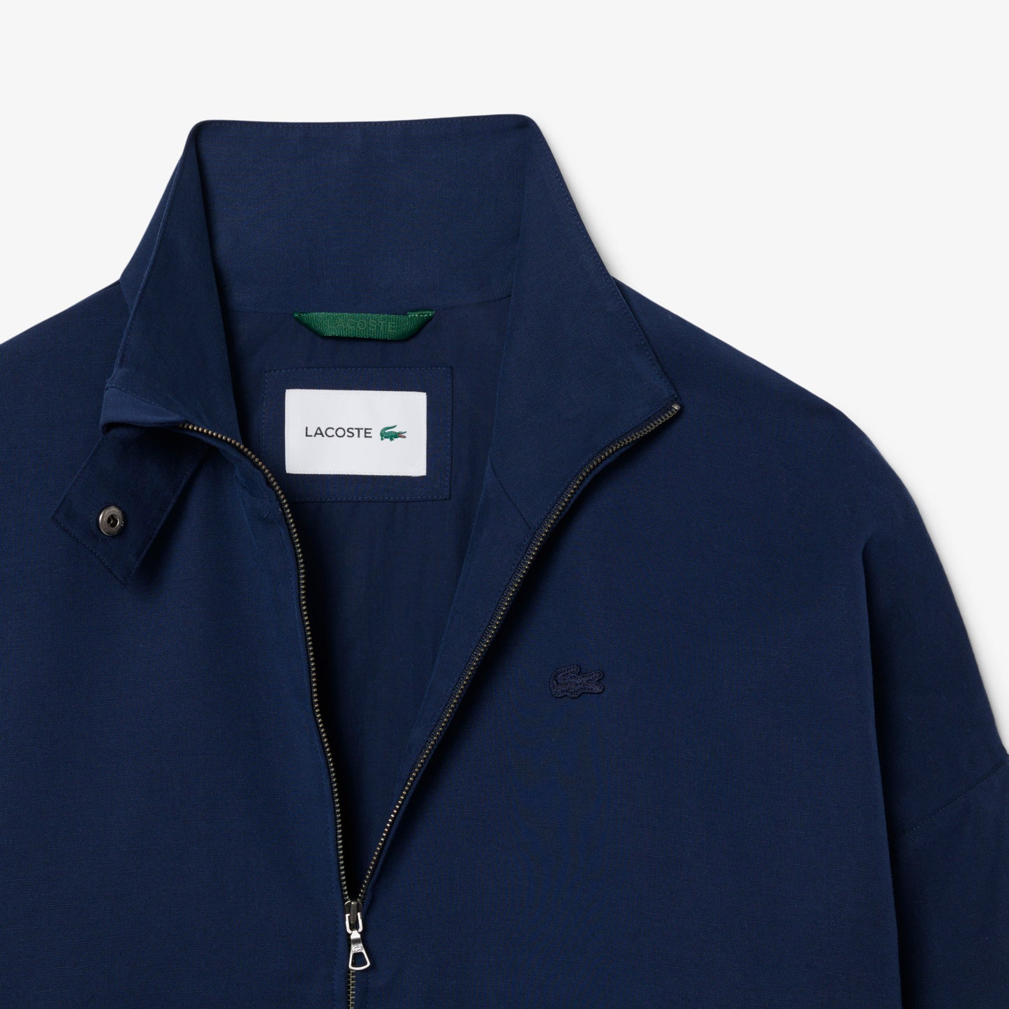 Chaqueta De Chándal Oversized De Mezcla De Lino