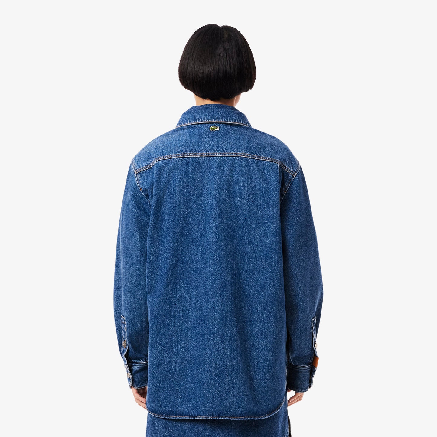 Sobrecamisa De Denim Oversized