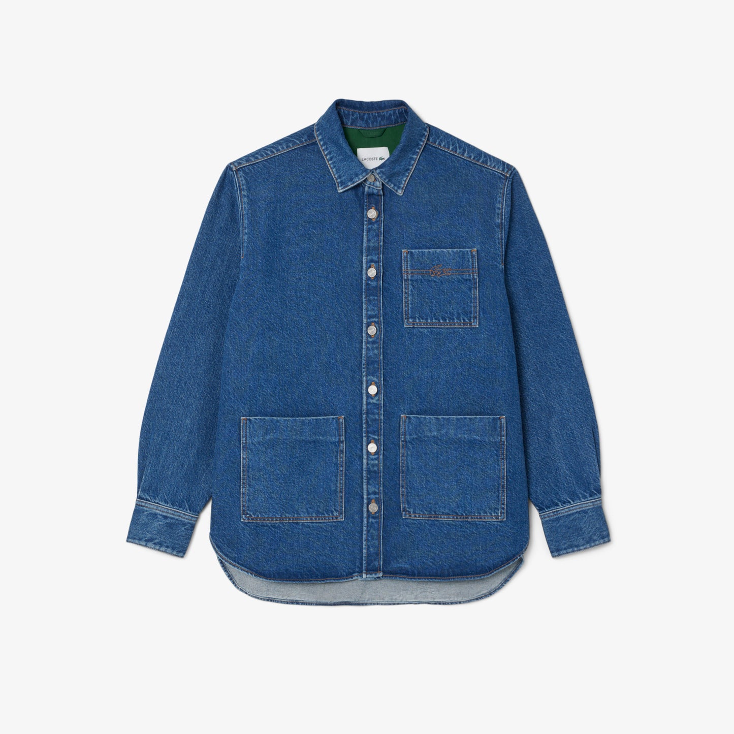 Sobrecamisa De Denim Oversized