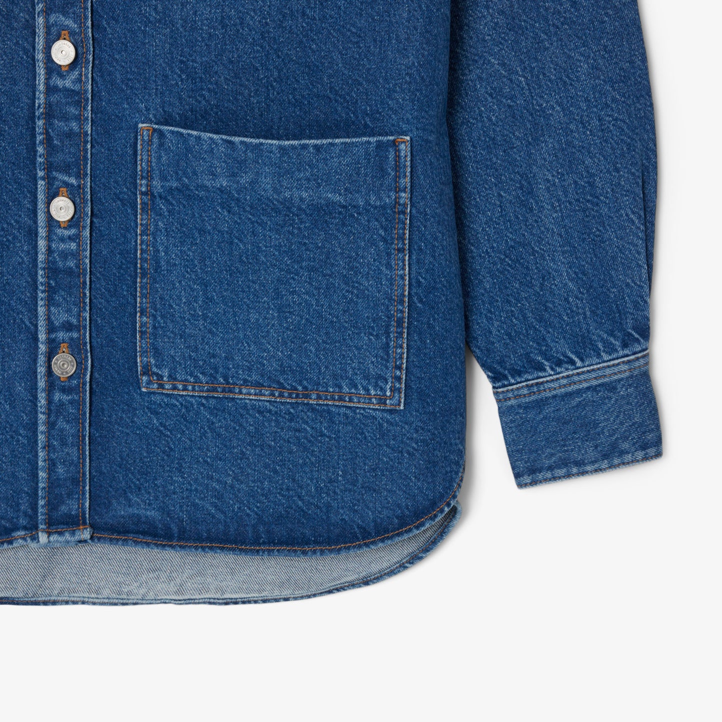 Sobrecamisa De Denim Oversized
