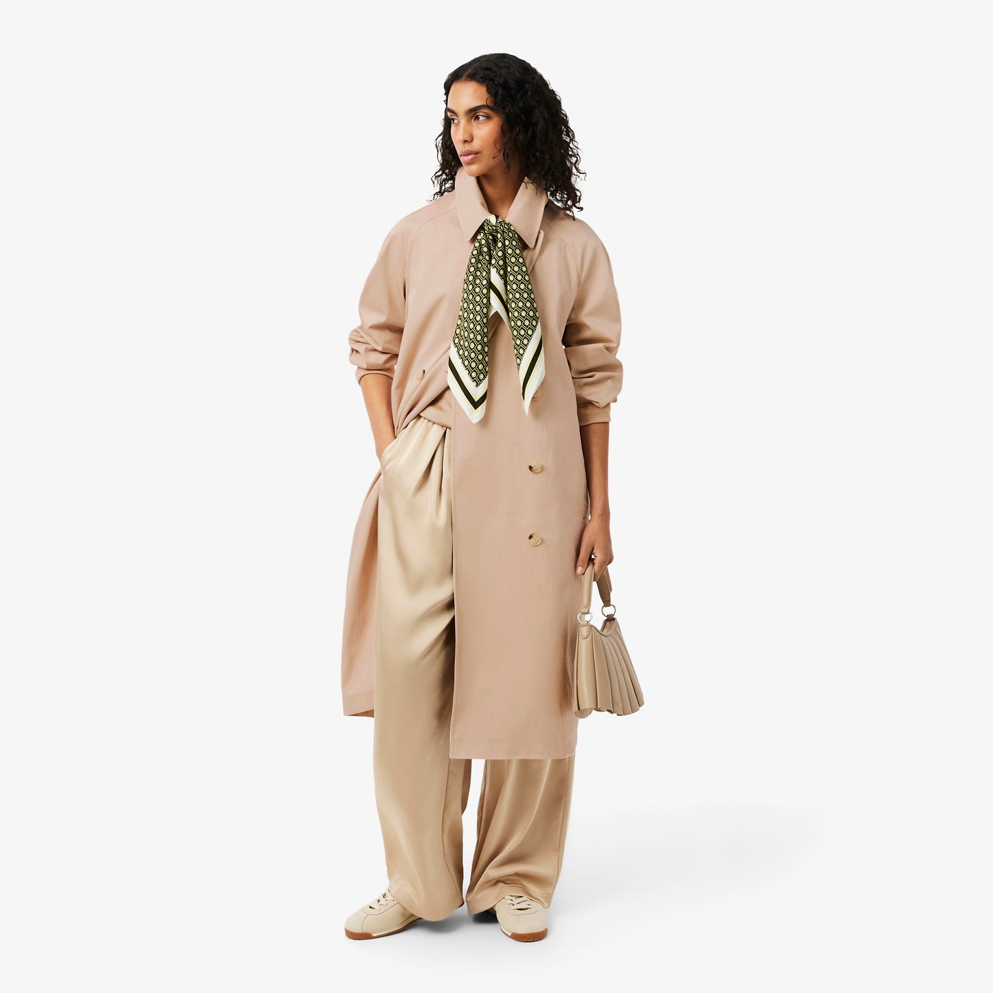 Gabardina Oversized Hidrófuga