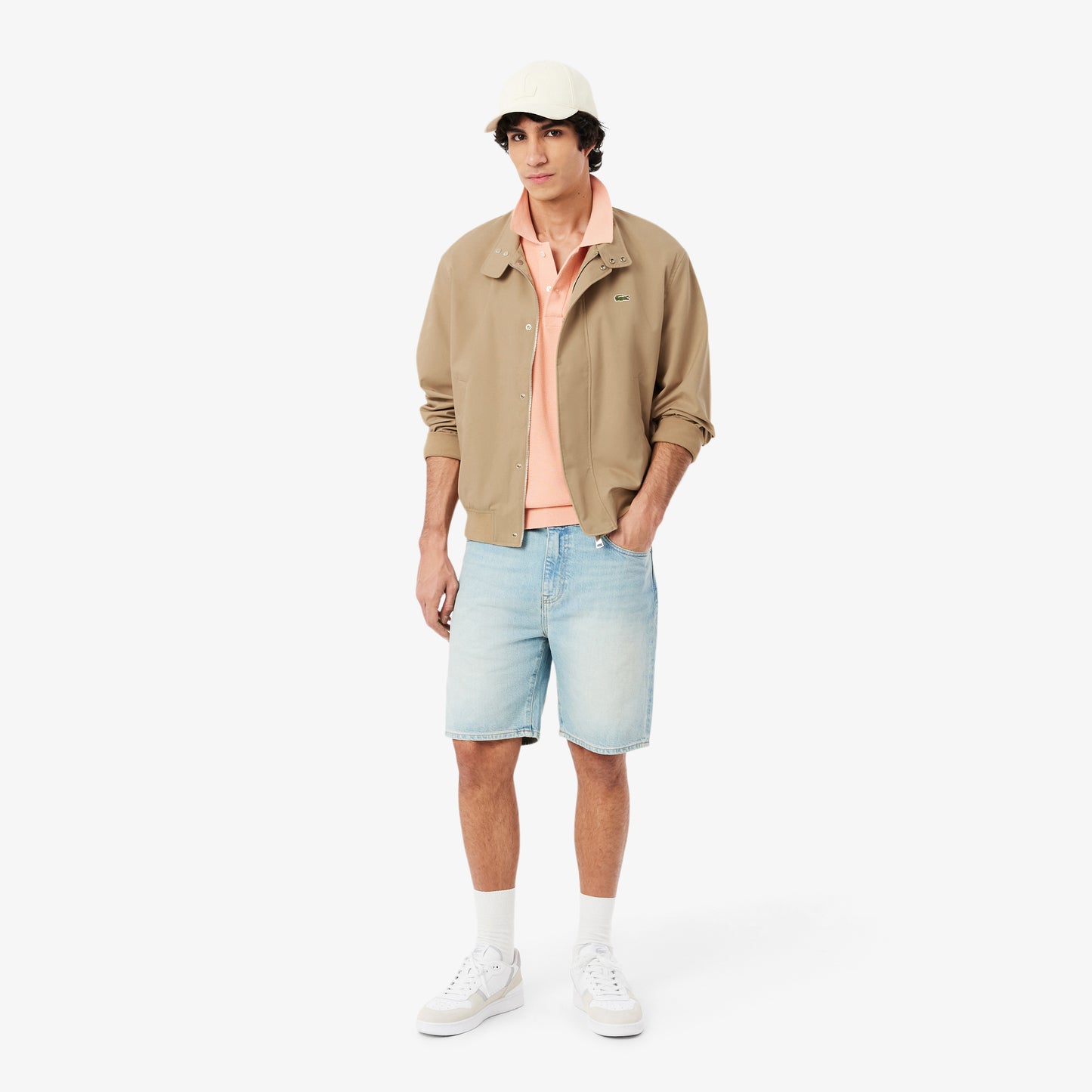 Chaqueta Harrington De Sarga Hidrófuga