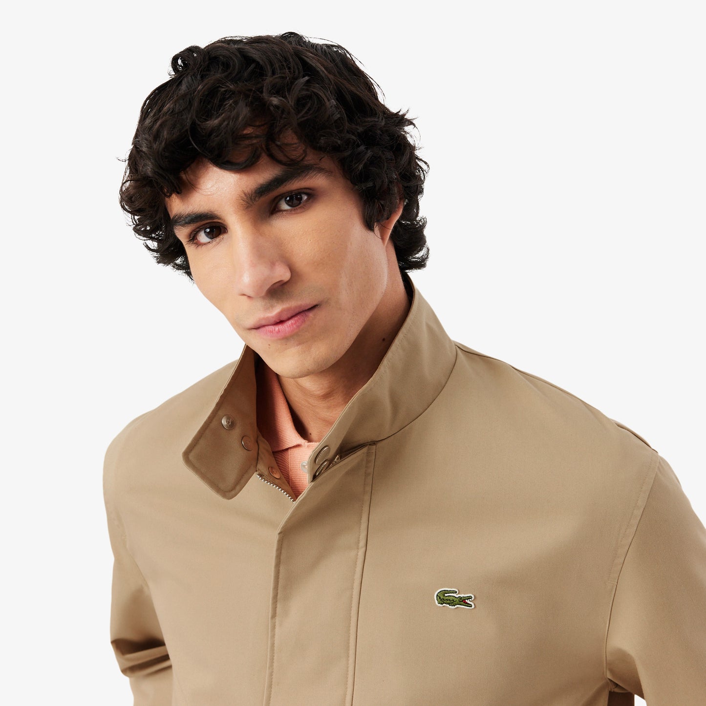 Chaqueta Harrington De Sarga Hidrófuga