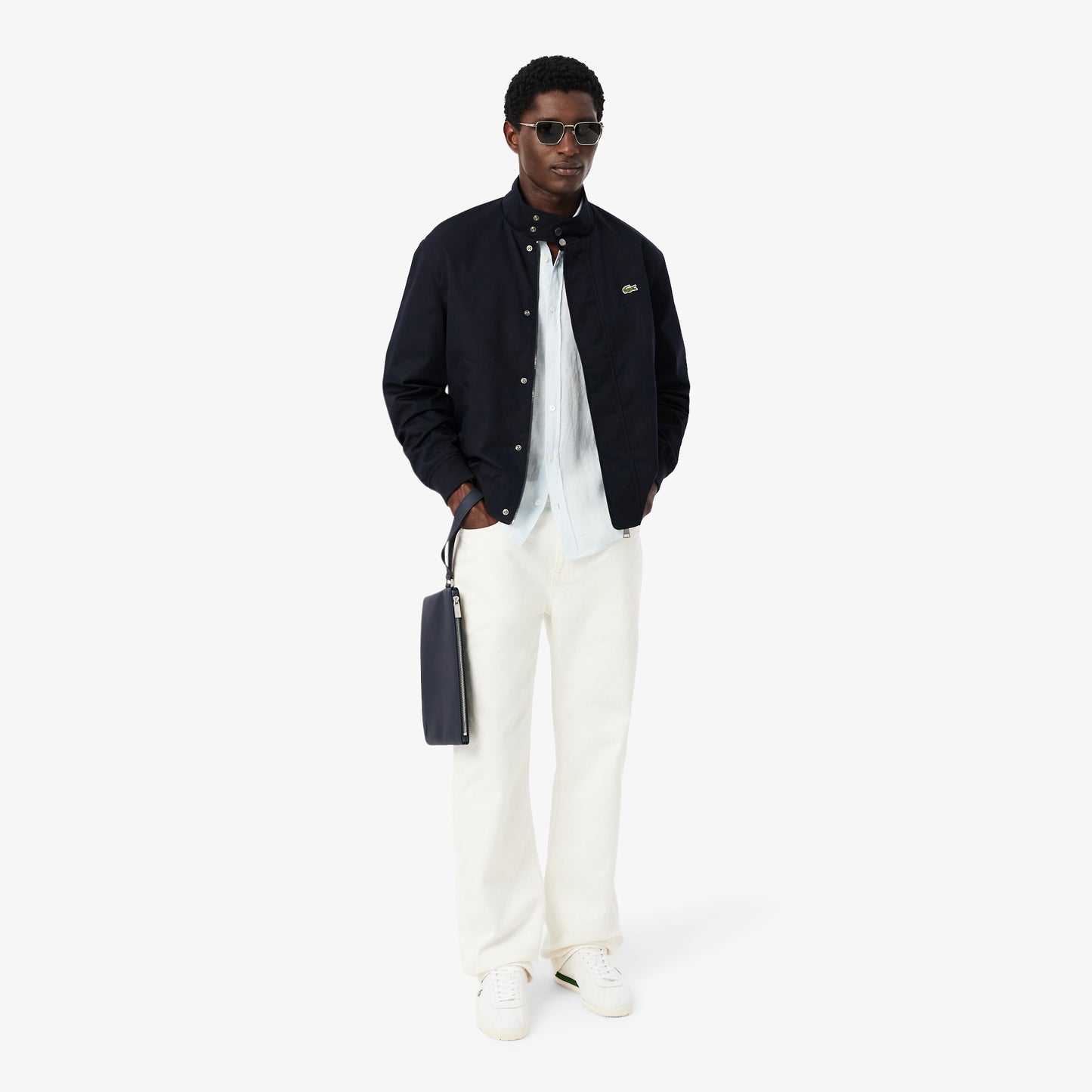 Chaqueta Harrington De Sarga Hidrófuga