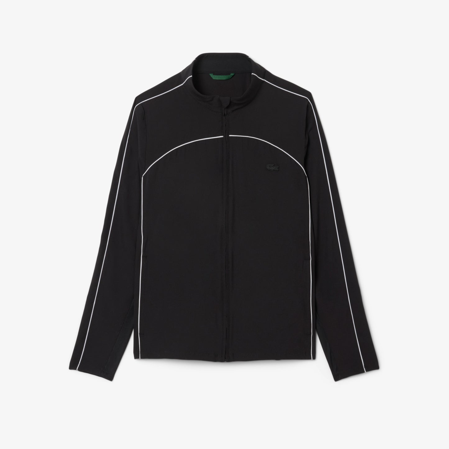 Chaqueta De Chándal Elástica Con Costuras Decorativas