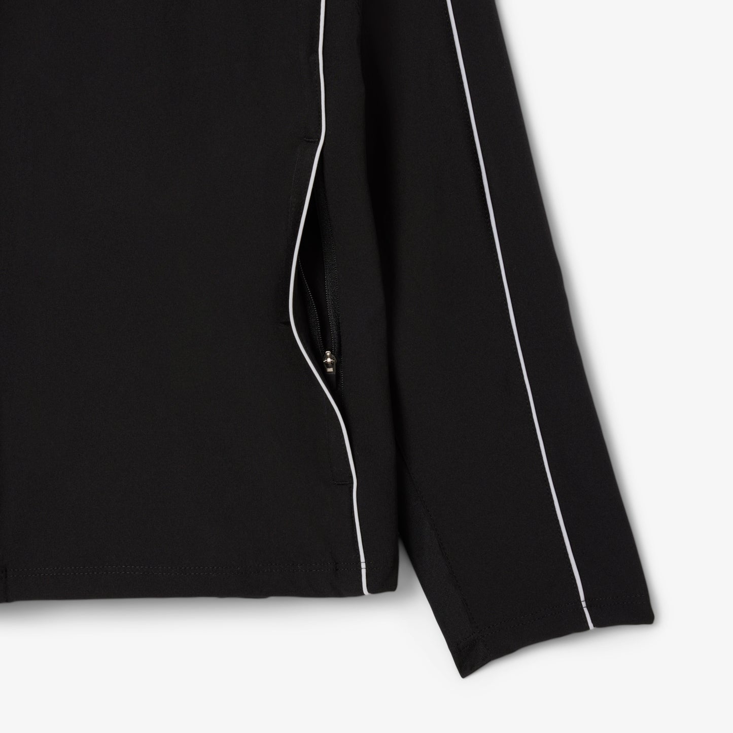 Chaqueta De Chándal Elástica Con Costuras Decorativas