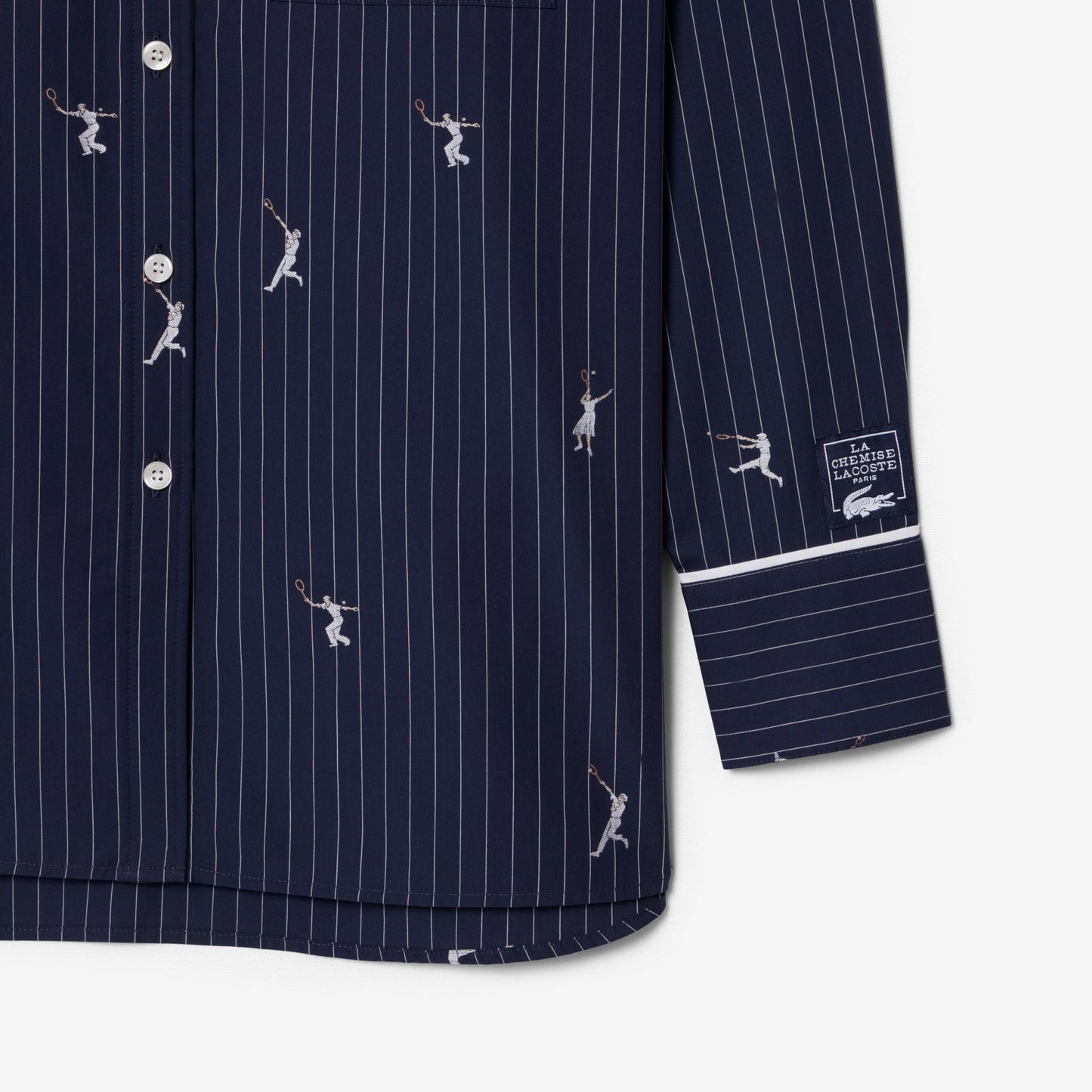 Camisa Oversized Con Motivos De Jacquard