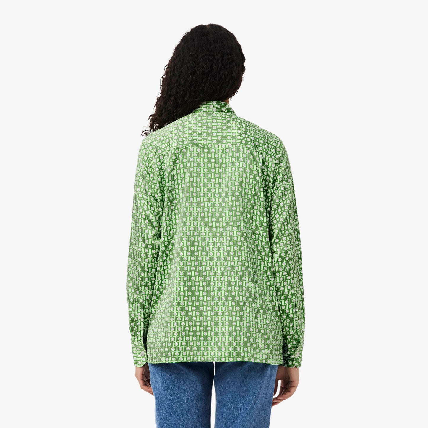 Camisa De Corte Regular Con Cuello Amovible