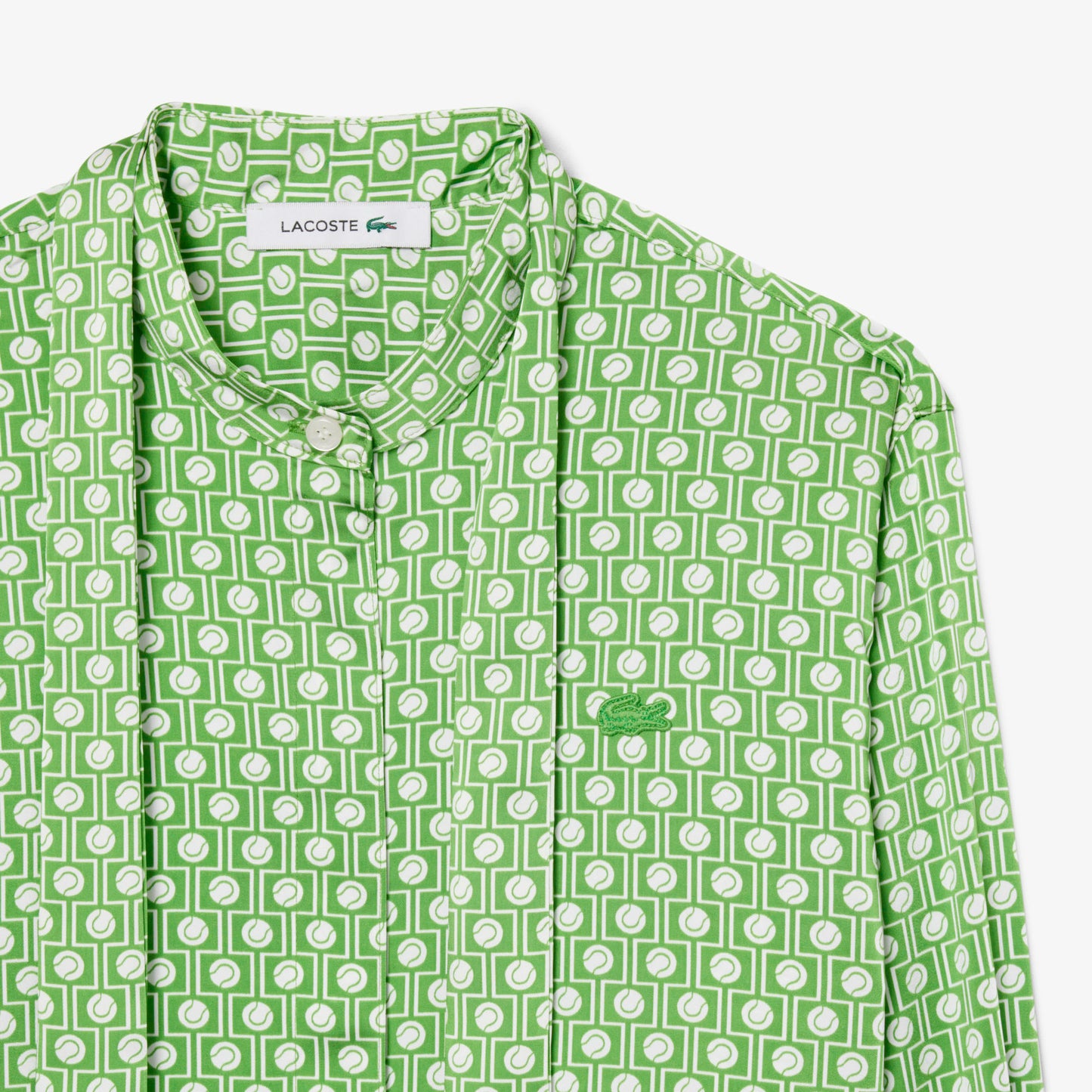 Camisa De Corte Regular Con Cuello Amovible
