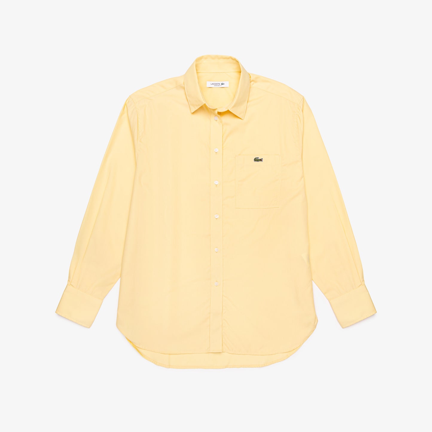 Camisa Oversized De Poplin De Algodón