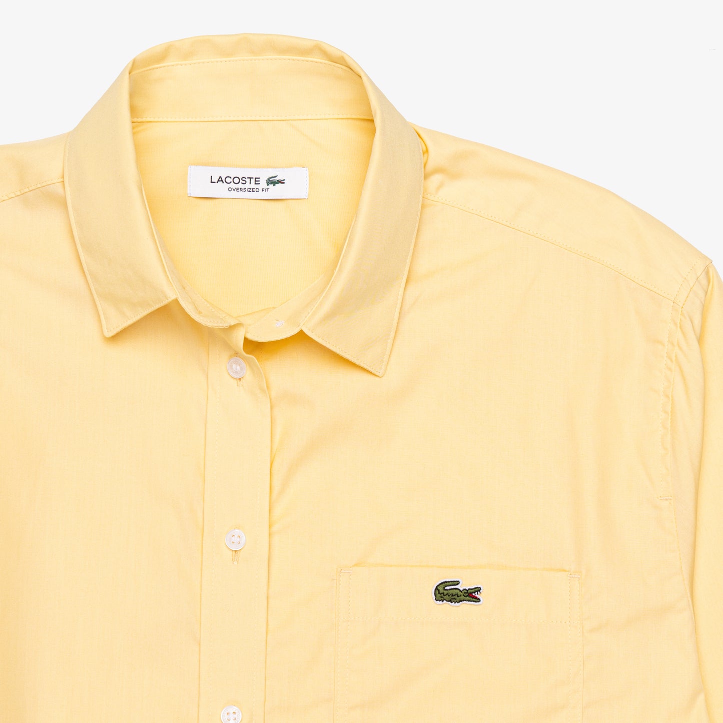 Camisa Oversized De Poplin De Algodón