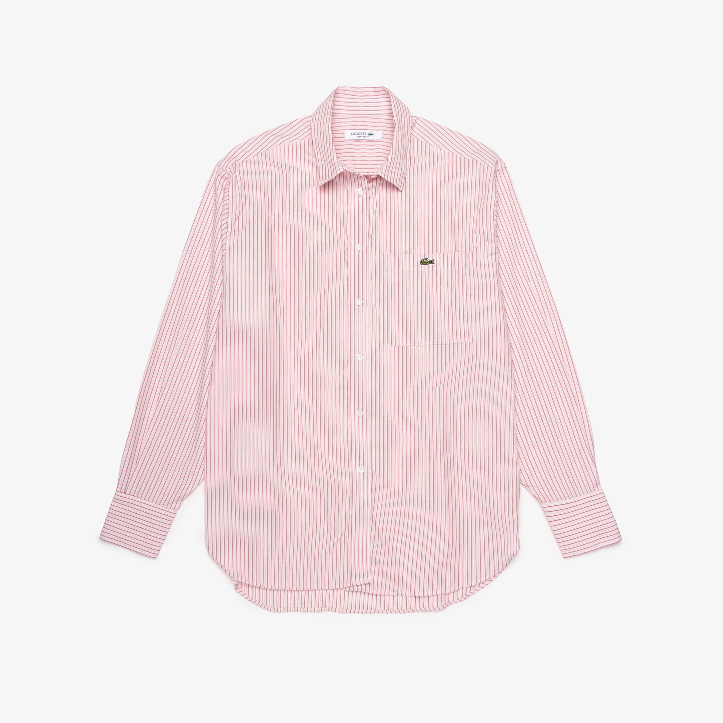 Camisa Oversized De Poplin De Algodón