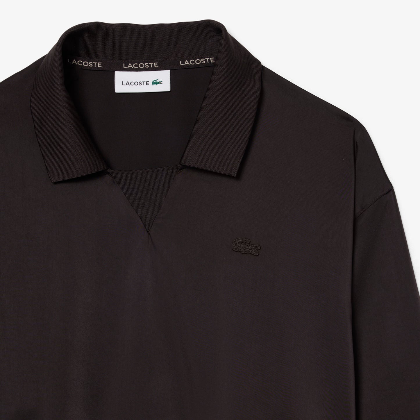 Polo De Corte Holgado De Satén