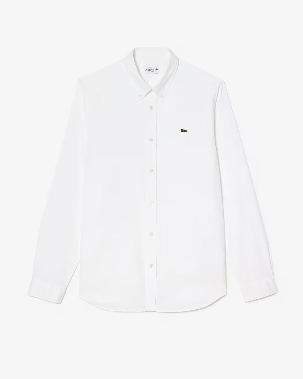 Camisa Ajustada De Algodón