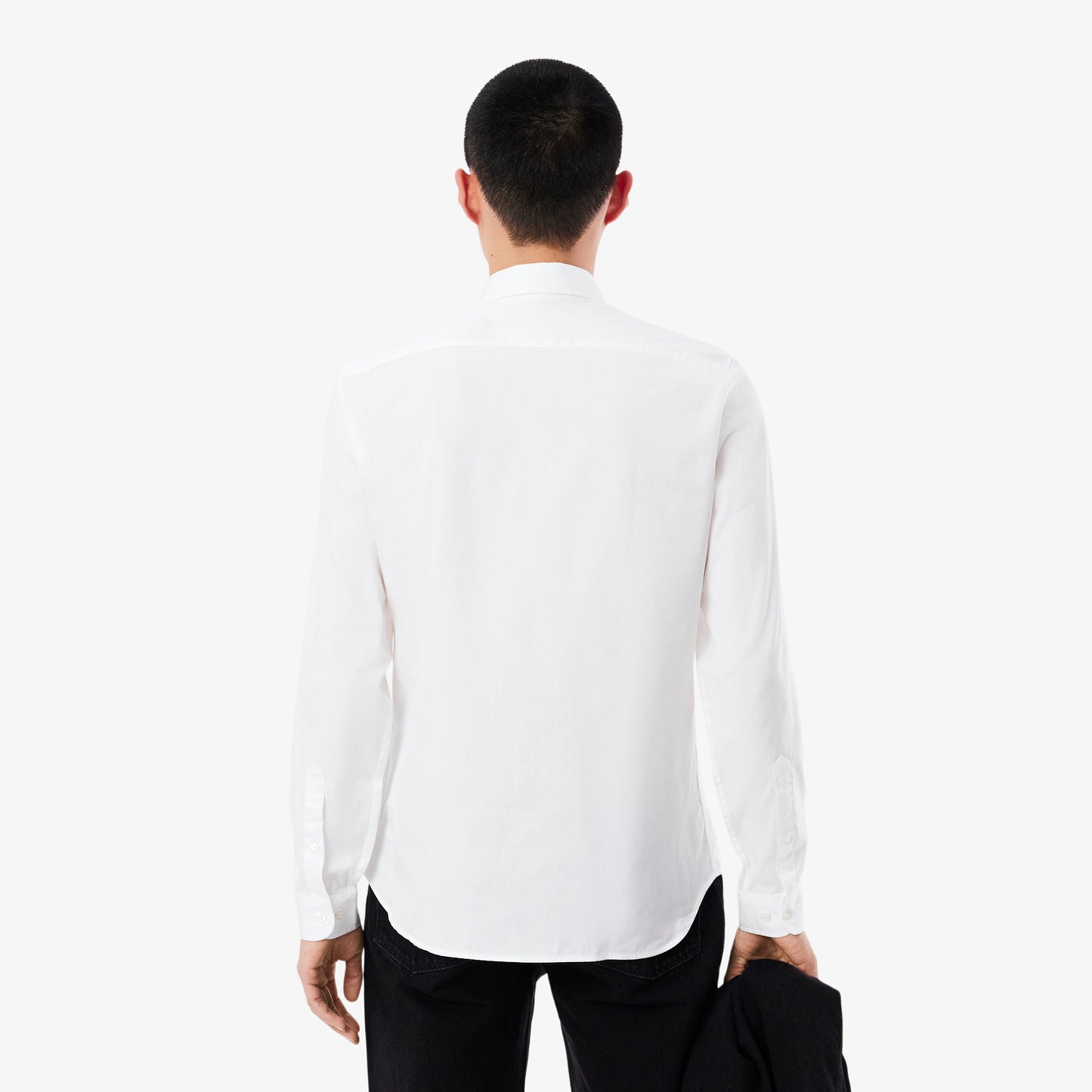 Camisa Ajustada De Algodón
