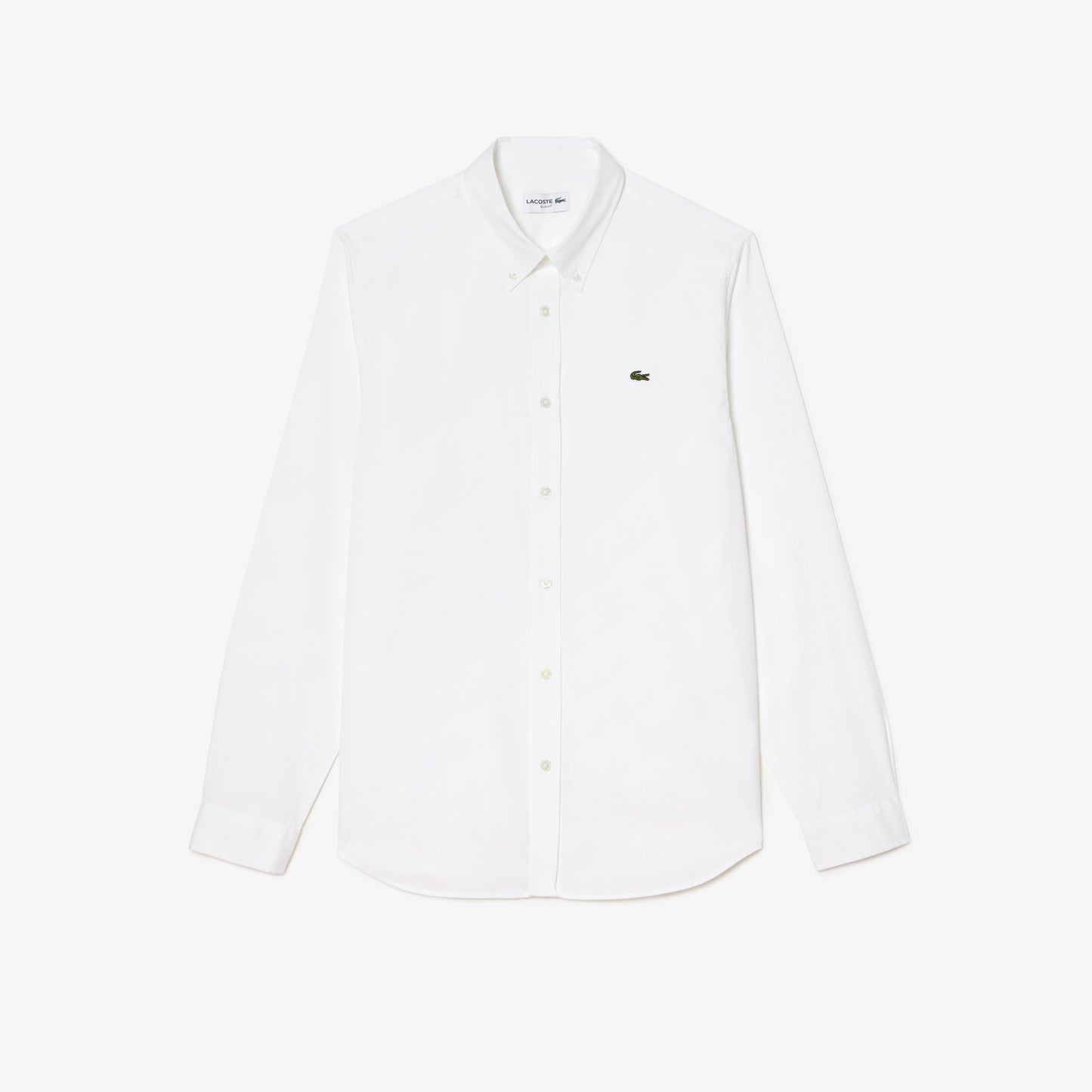 Camisa Ajustada De Algodón
