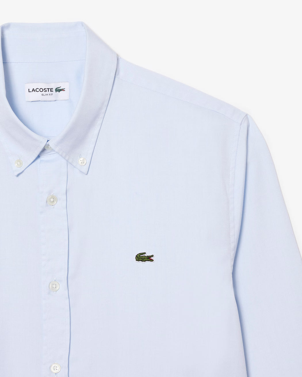 Camisa Ajustada De Algodón