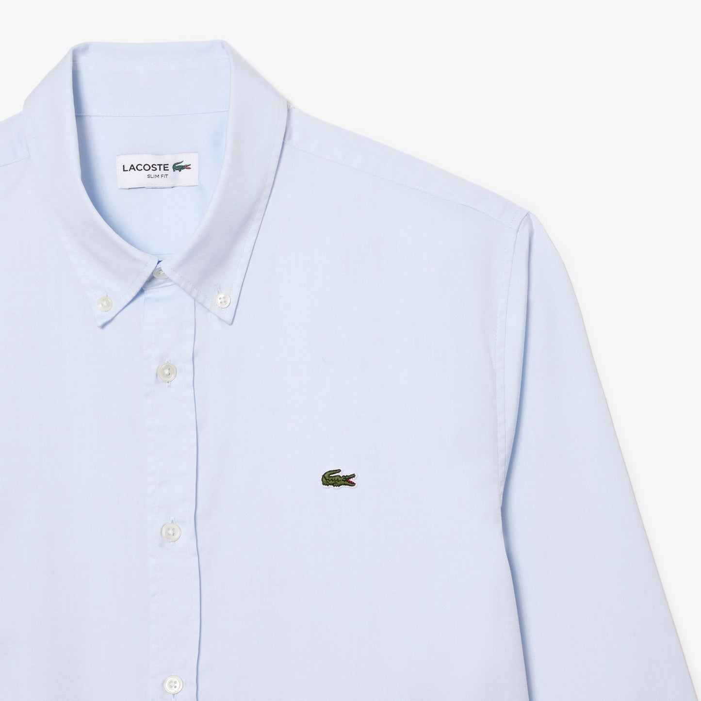 Camisa Ajustada De Algodón