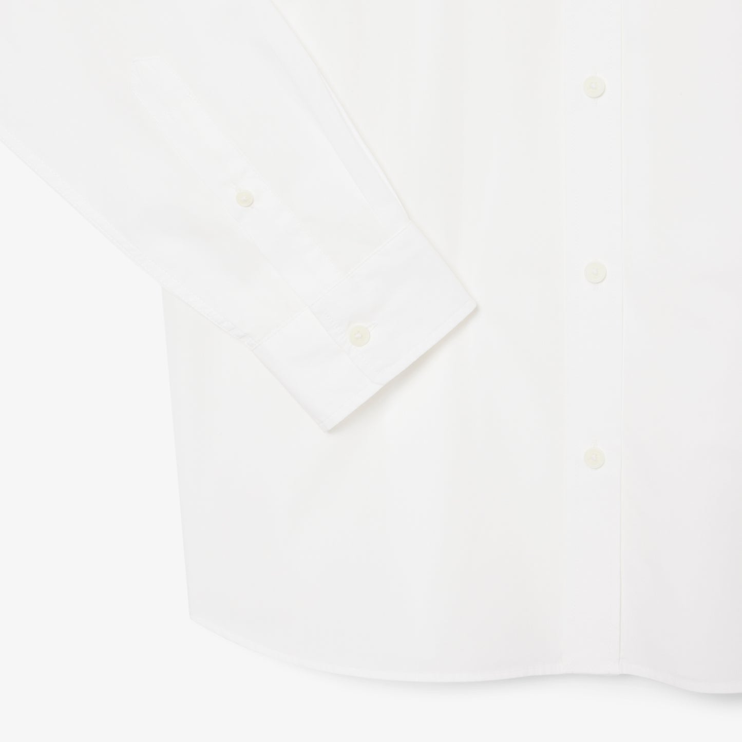 Camisa De Corte Regular De Popelín Elástico
