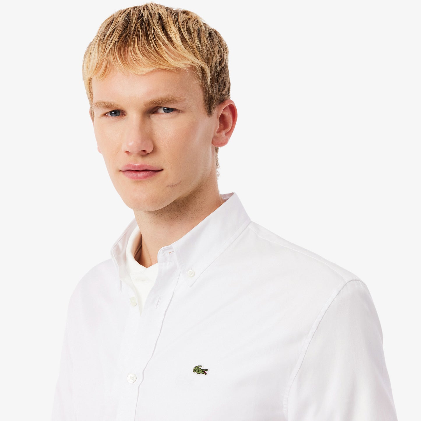 Camisa De Algodón Fit Regular