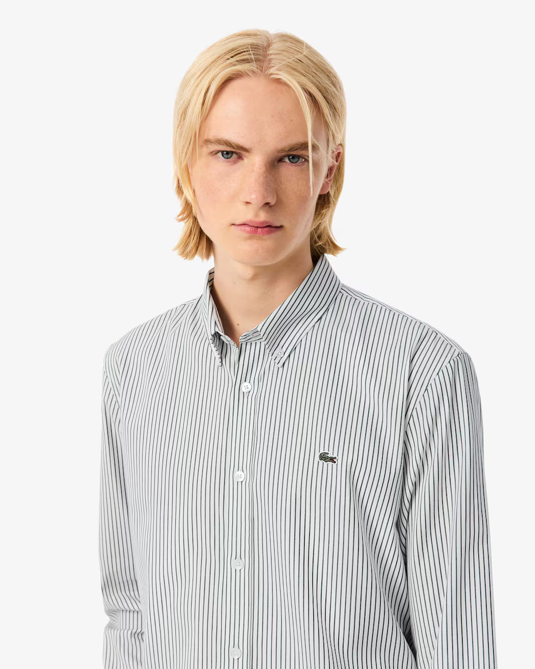 Camisa Oxford Rayada Pinpoint Fit Regular