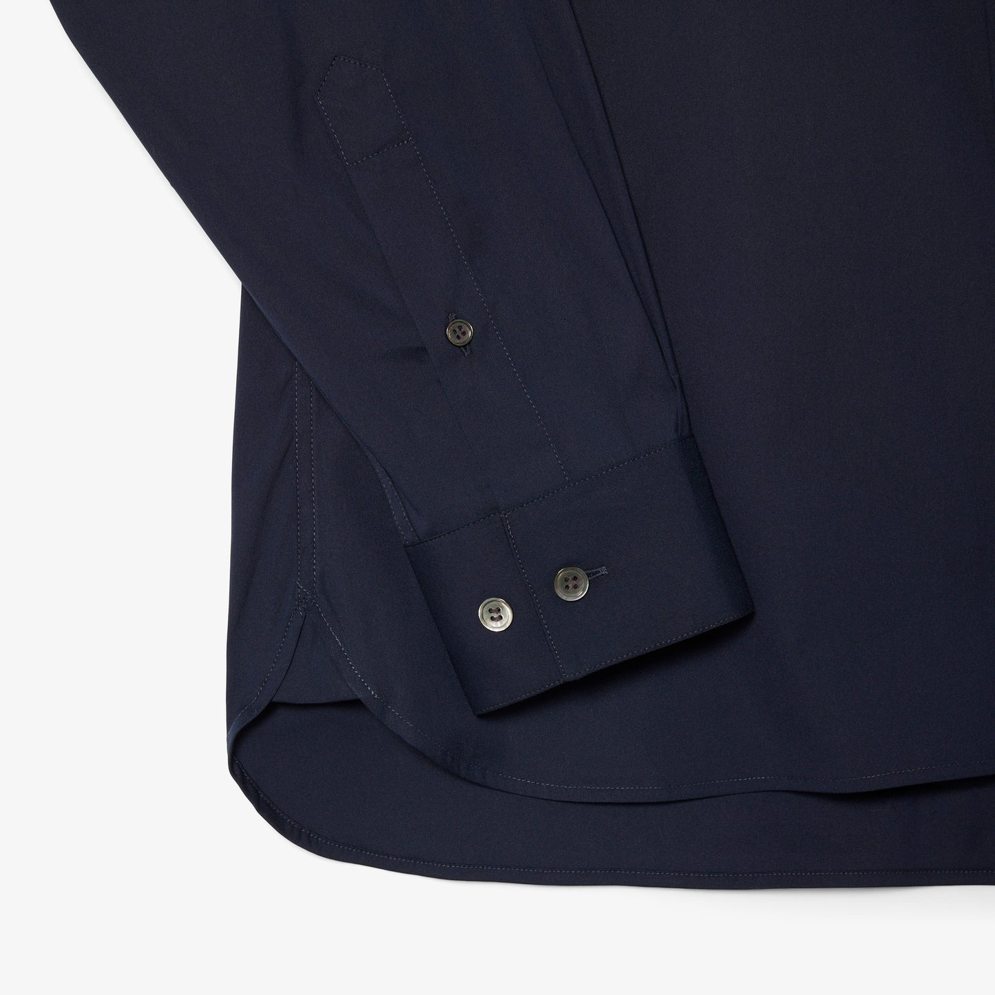 Camisa De Poplin Elastizada Slim Fit