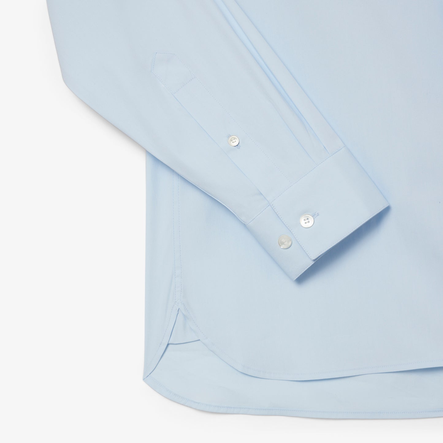 Camisa De Poplin Elastizada Slim Fit