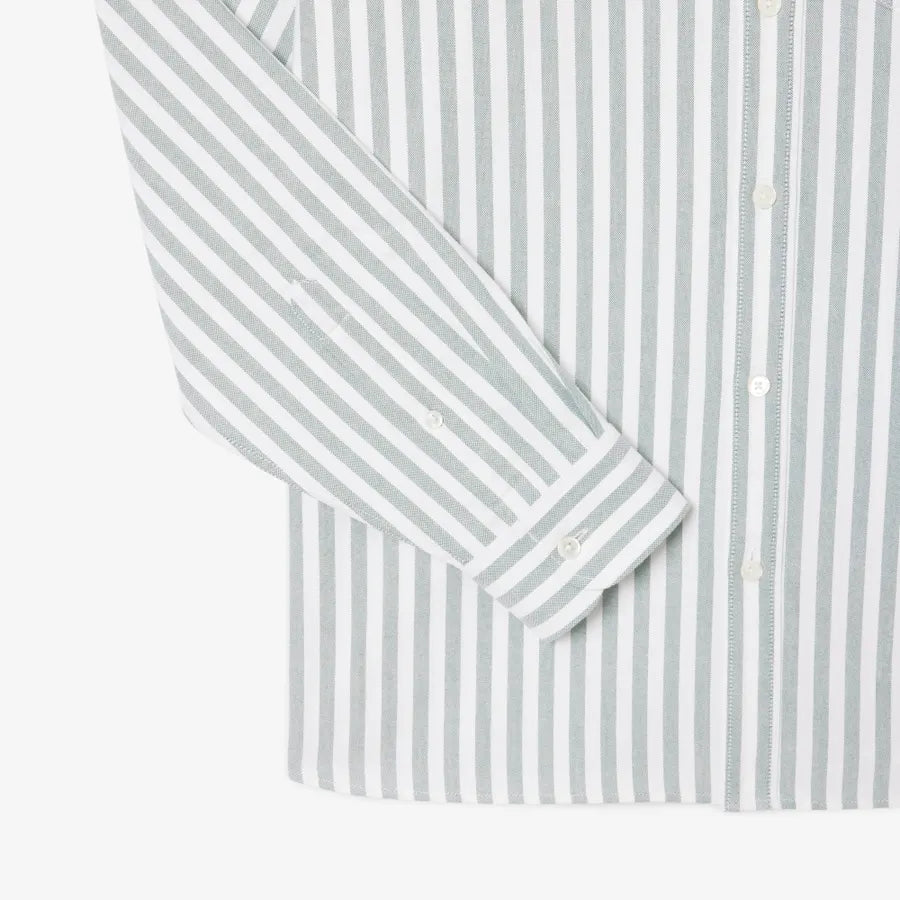 Camisa Oxford Rayada Fit Regular