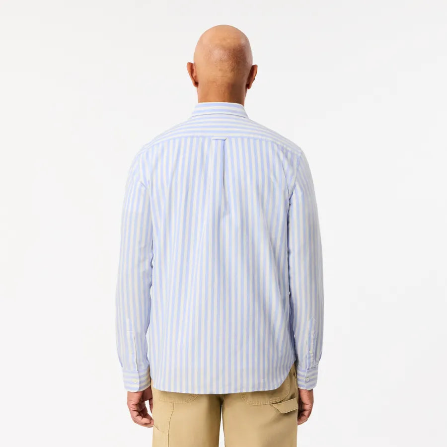 Camisa Oxford Rayada Fit Regular