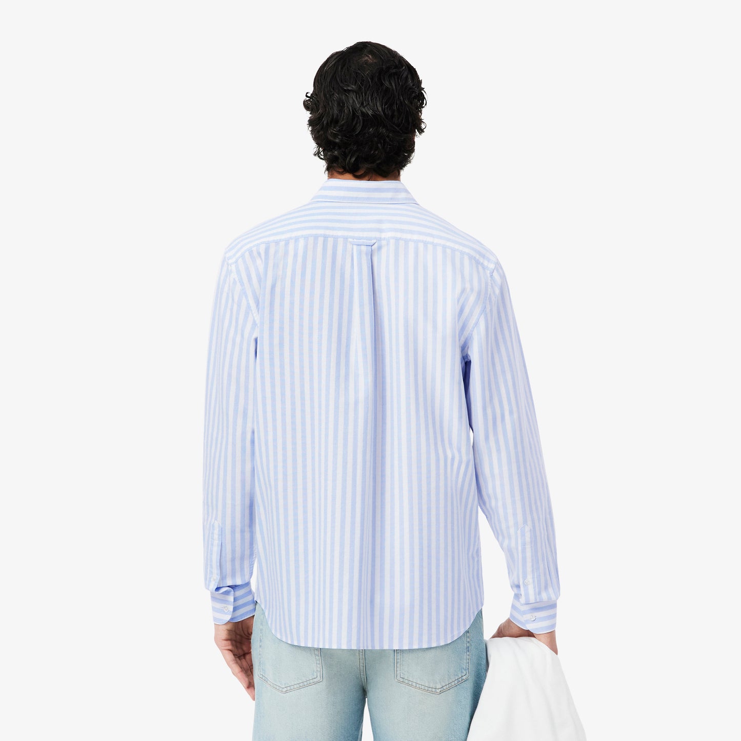 Camisa Oxford Rayada Fit Regular
