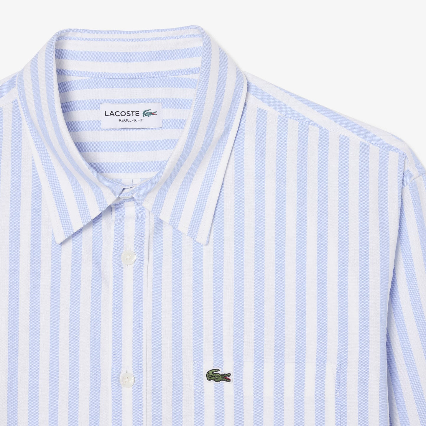 Camisa Oxford Rayada Fit Regular