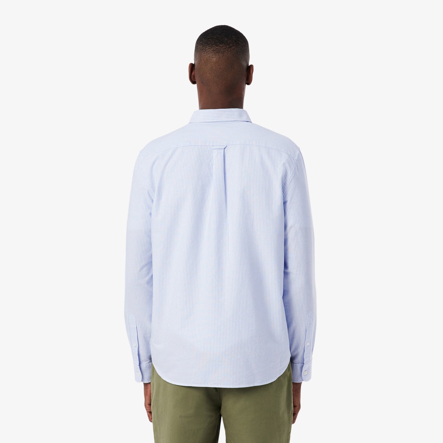 Camisa Oxford Rayada Fit Regular