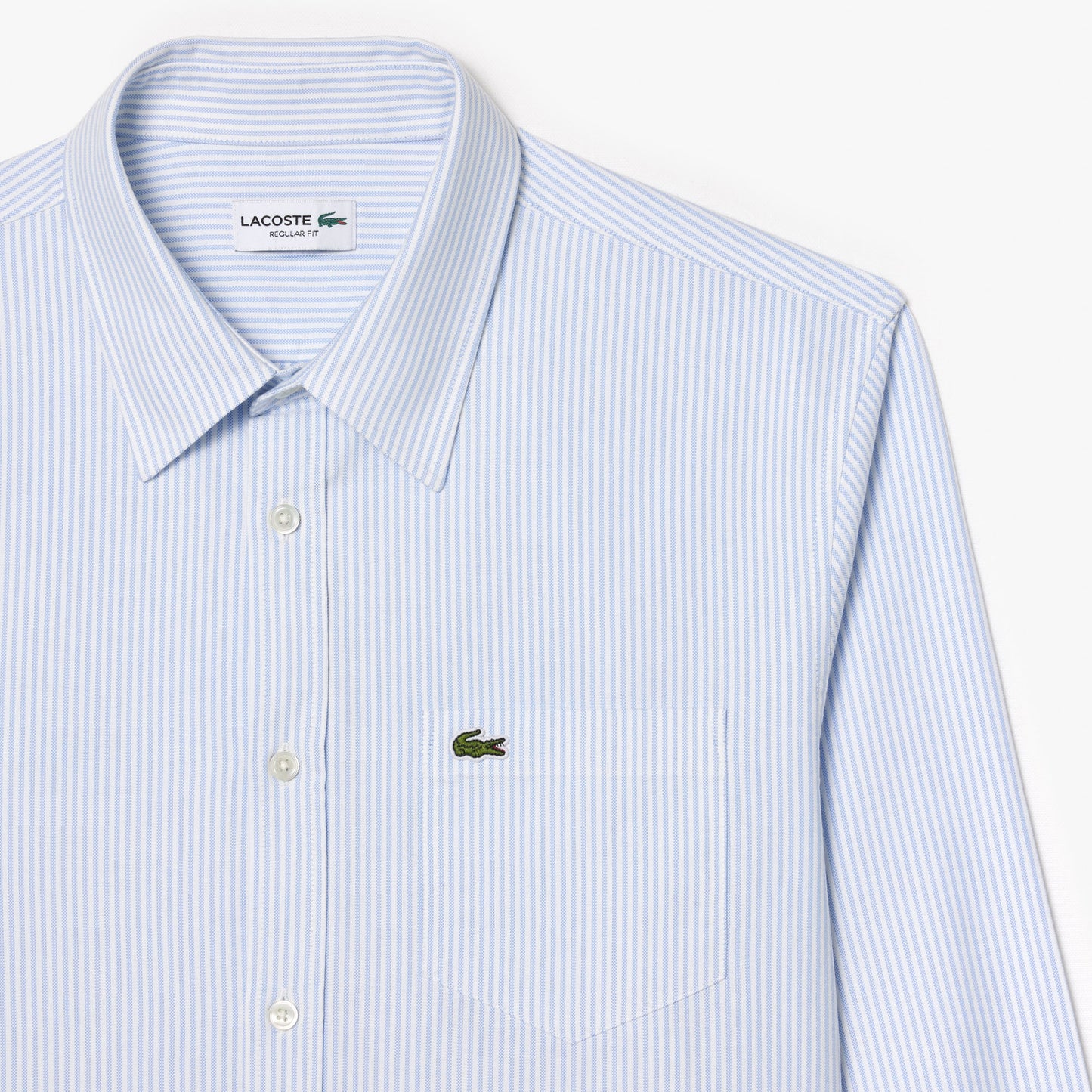 Camisa Oxford Rayada Fit Regular