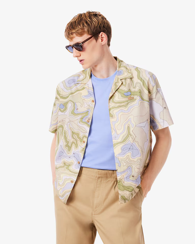 Camisa De Manga Corta Fit Relajado