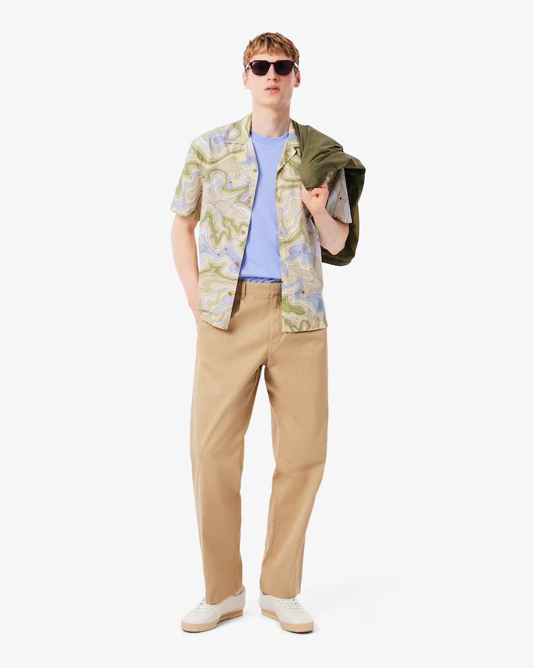 Camisa De Manga Corta Fit Relajado