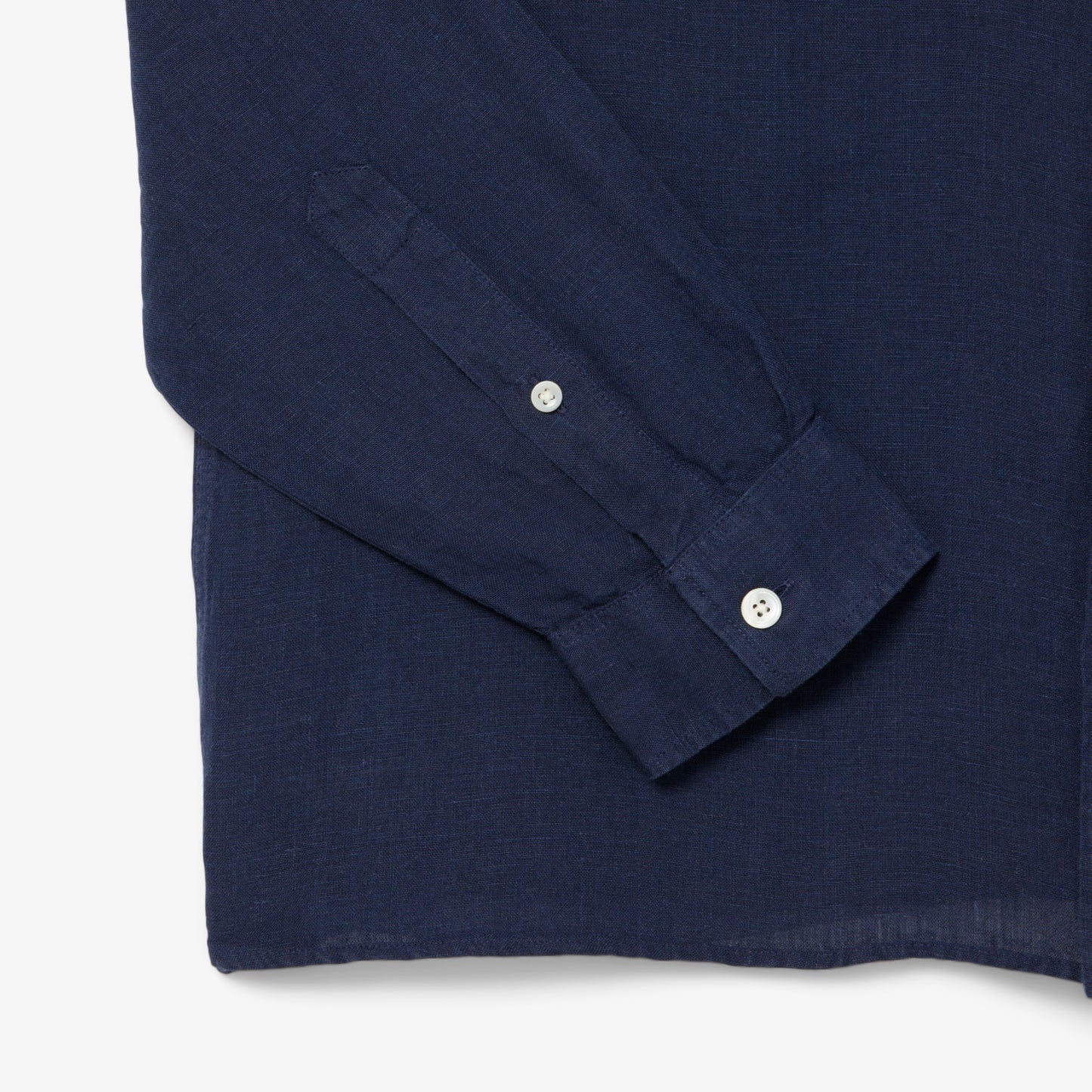 Camisa De Lino De Corte Regular