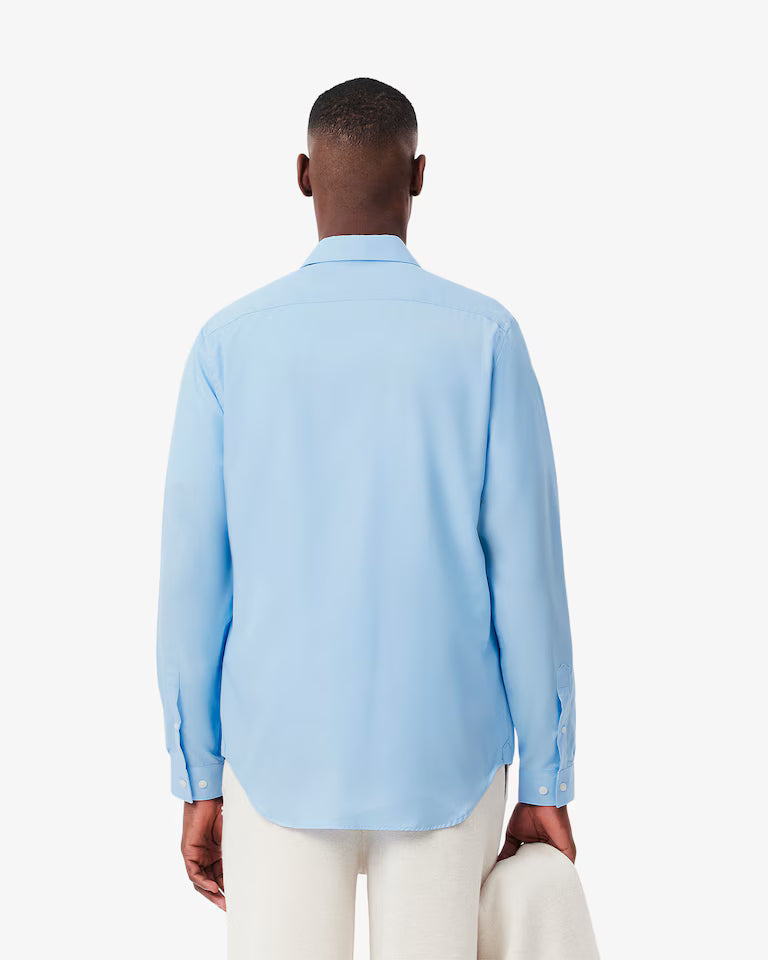 Camisa De Poplin De Corte Regular