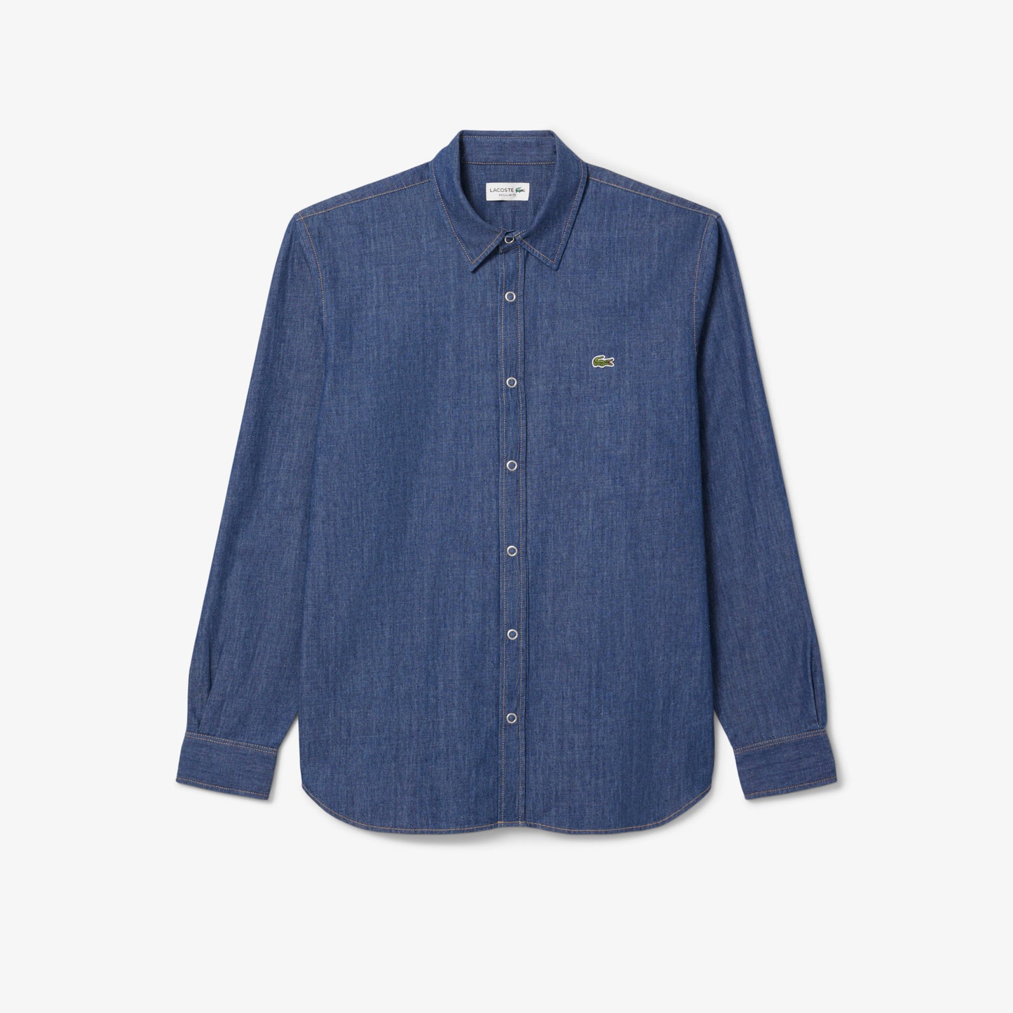 Camisa Denim Ligera De Corte Regular