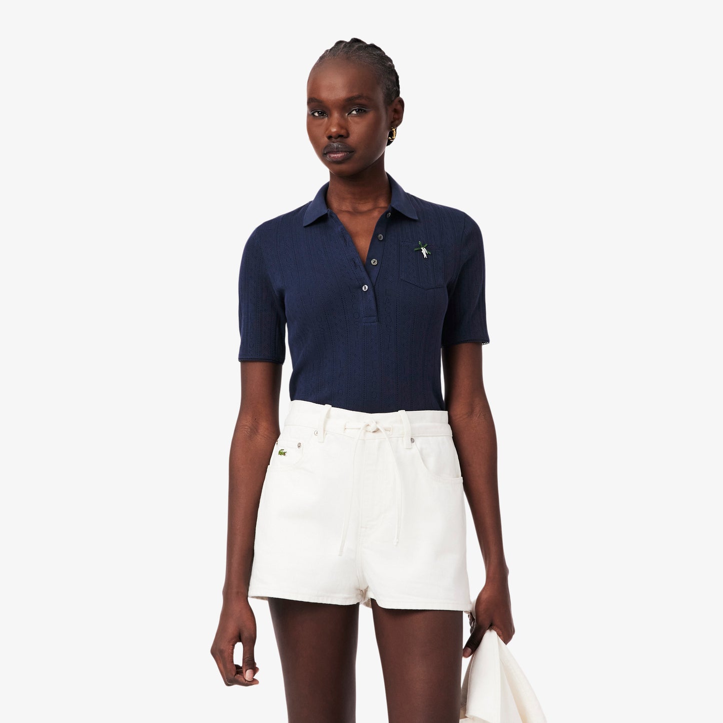 Polo L.12.d Pointelle Slim Fit