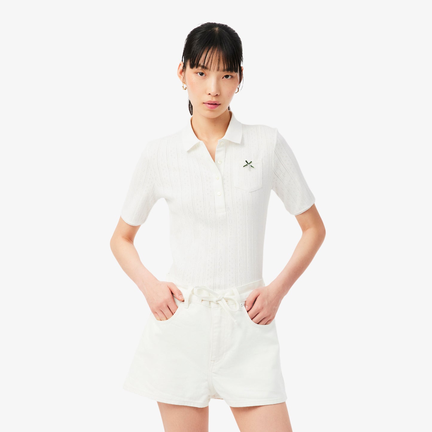 Polo L.12.d Pointelle Slim Fit