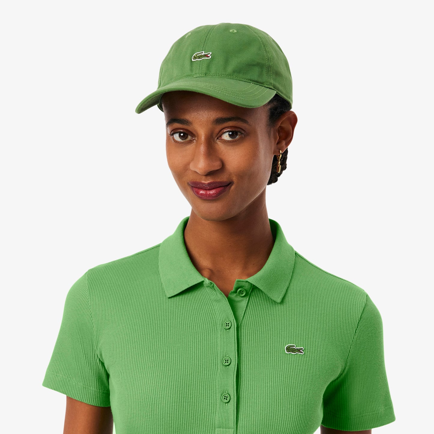 Polo De Algodón Acanalado L.12.d Al Cuerpo