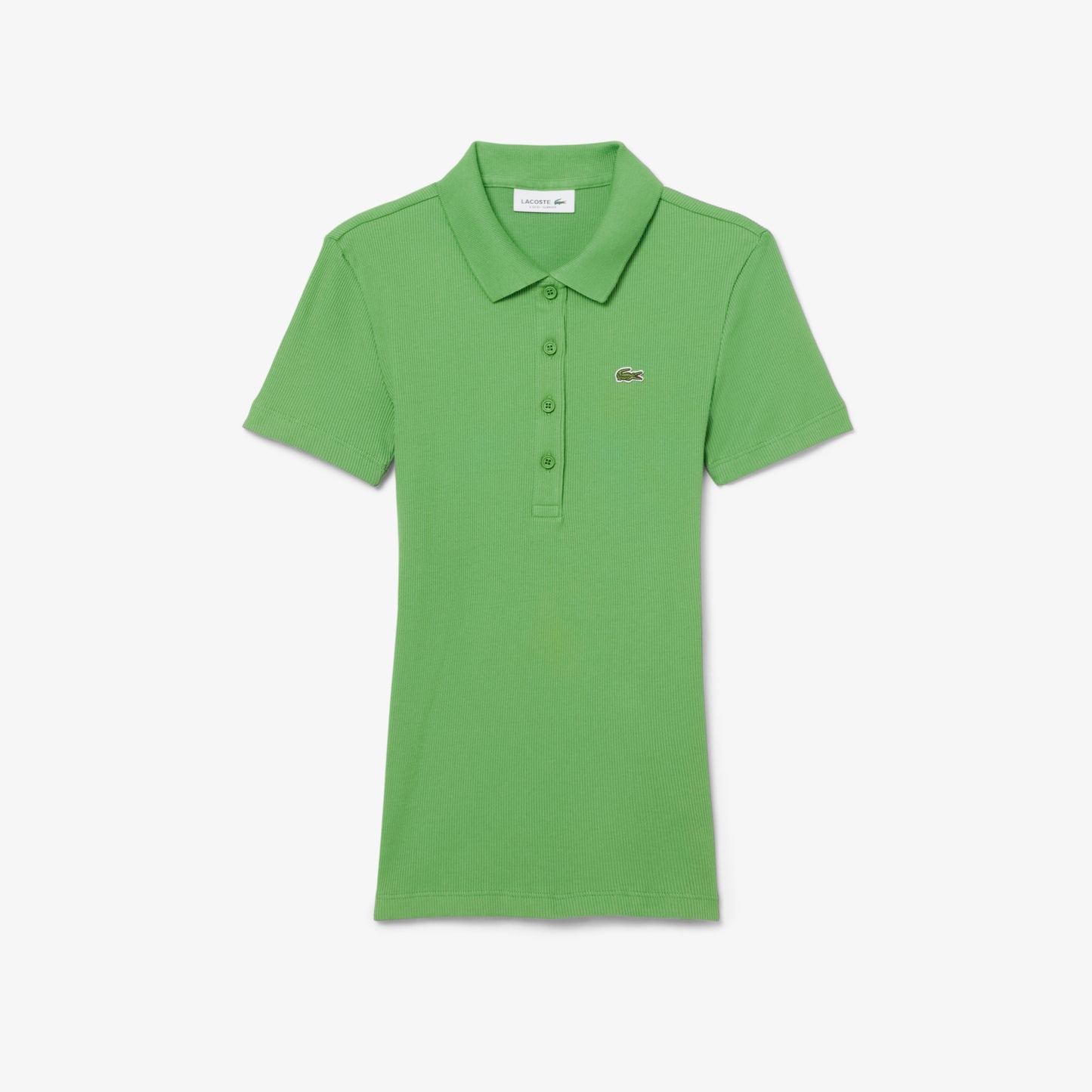 Polo De Algodón Acanalado L.12.d Al Cuerpo